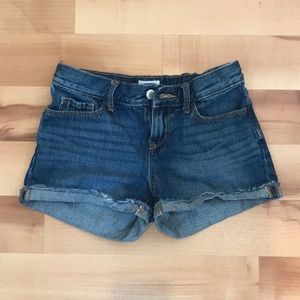 Girls denim shorts